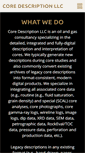 Mobile Screenshot of coredescription.com